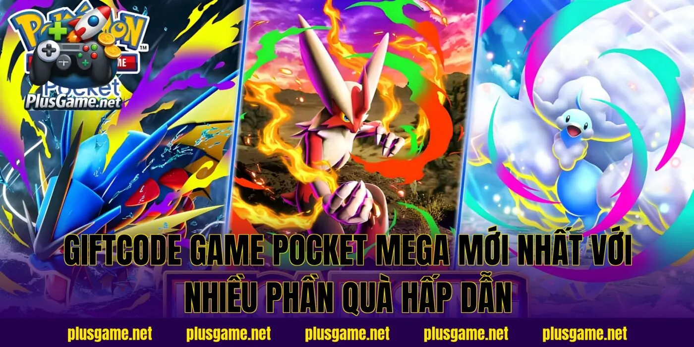 giftcode game Pocket Mega mới nhất với nhiều phần quà hấp dẫn