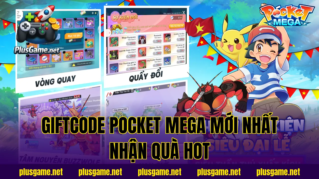 Giftcode Pocket Mega Mới Nhất Nhận Quà Hot
