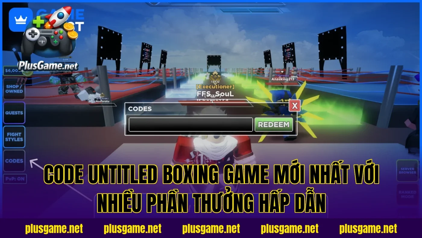 code Untitled Boxing game mới nhất với nhiều phần thưởng hấp dẫn