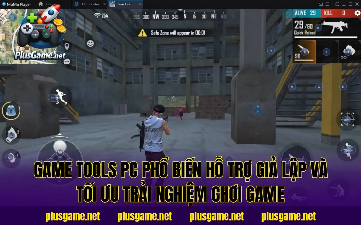 game tools PC phổ biến hỗ trợ giả lập và tối ưu trải nghiệm chơi game