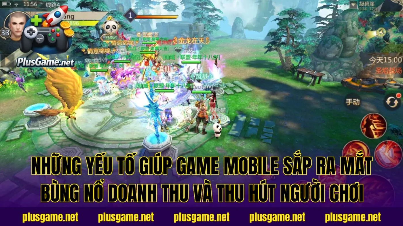 Những yếu tố giúp game Mobile sắp ra mắt bùng nổ doanh thu và thu hút người chơi