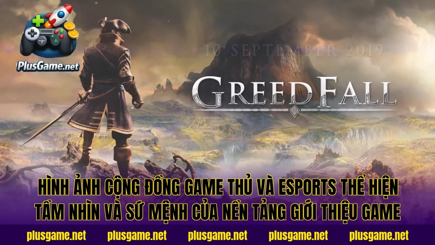 Hình ảnh cộng đồng game thủ và esports thể hiện tầm nhìn và sứ mệnh của nền tảng giới thiệu game